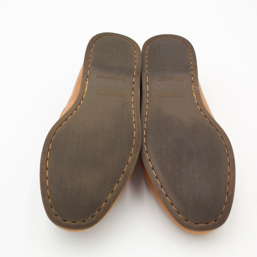 Sperry Top Sider A/O Boat Shoes Loafers Womens 10 Brown Leather Preppy Classic - Picture 7 of 8